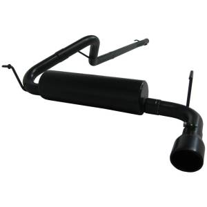 MBRP - MBRP 10-18 Toyota 4 Runner BLK 4in O.D Tip Single Rear Exit 2.5in Cat Back Exhaust - S5342BLK - Image 3