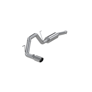 MBRP 2004-2006 Nissan Titan 5.6L EC/CC Cat Back Single Side - S5400AL