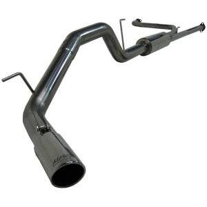 MBRP - MBRP 2007-2009 Nissan Titan 5.6L EC/CC Cat Back Single Side - S5404409 - Image 2