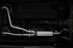 MBRP - MBRP 22-23 Nissan Frontier 3.8L 3in Tip 3in Cat Back Single Side Exit Street Profile - Aluminized - S5407AL - Image 2