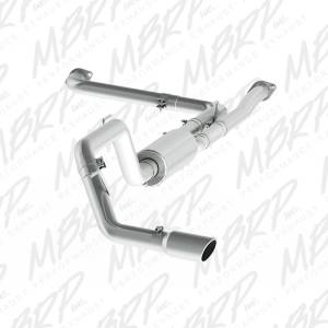 MBRP - MBRP 2016+ Nissan Titan 5.6L XD 4in Tip 3in AL Cat Back Single Side - S5408AL - Image 3