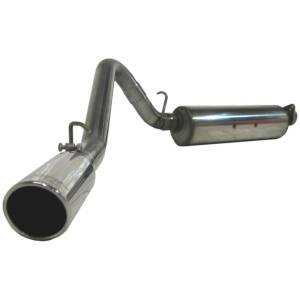 MBRP 2000-2006 Jeep Wrangler (JK) Inline-4 2.5L Inline-6 4.0L Cat Back Single Side - S5500409