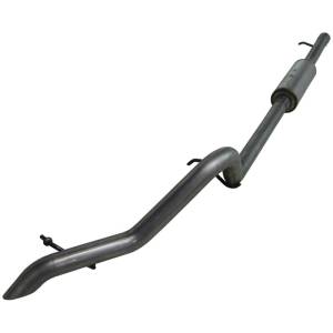 MBRP - MBRP 2007-2009 Jeep Wrangler (JK) 3.8L V6 4 dr Off-Road Tail Pipe Muffler before Axle - S5514AL - Image 4