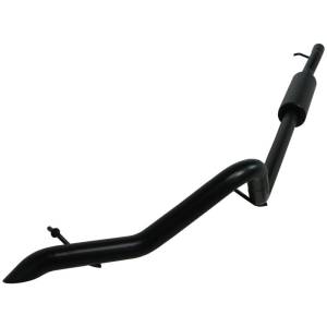 MBRP 2007-2009 Jeep Wrangler (JK) 3.8L V6 4 dr Off-Road Tail Pipe Muffler before Axle - S5514BLK