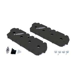 HSP Diesel 2001-2004 Silverado/Sierra 2500/3500 Billet Valve Covers Kingsport Grey - 146-DG