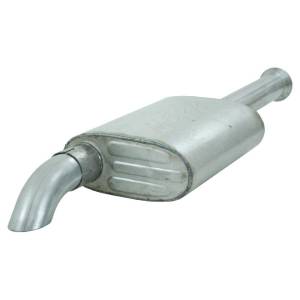 MBRP - MBRP 00-06 Jeep Wrangler (TJ) Inline-4 2.5L Inline-6 4.0L Cat Back Single Off-Road Turn Down Alum Ex - S5522AL - Image 5