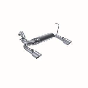 MBRP - MBRP 07-14 Jeep Wrangler/Rubicon 3.6L/3.8L V6 Axle-Back Dual Rear Exit Aluminum Performance Exhaust - S5528AL - Image 2