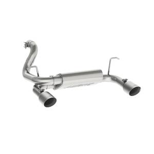 MBRP - MBRP 2018+ Jeep Wrangler (JL) 3.6L V6 Dual Rear Exit Axle Back T409 Exhaust System - S5529409 - Image 3