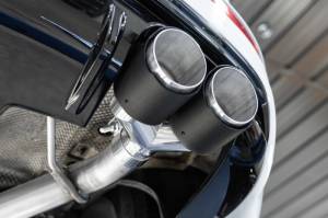 MBRP - MBRP 14-17 Audi SQ5 3.0T Dual Rear Exit Axle Back w/ Quad Carbon Fiber Tips - T304 - S56033CF - Image 3