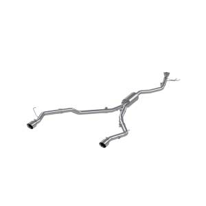 MBRP - MBRP 21-22 Honda Ridgeline Aluminized Steel 2.5in Cat-Back - Dual Split Rear Exit - S5901AL - Image 1
