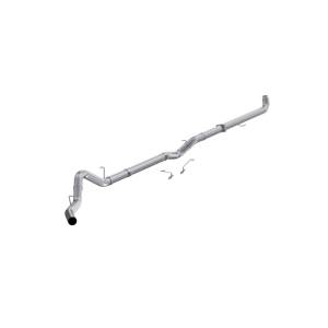 MBRP - MBRP 01-04 Chevrolet/GMC Silverado/Sierra 2500/3500 6.6L 4in Downpipe-Back Exhaust Single Side Exit - S6005SLM - Image 2