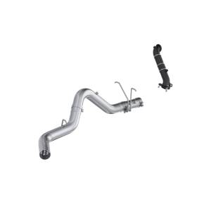 MBRP 15-16 Chevy Silverado / GMC Sierra 2500/3500HD 4in OD CatBack Single Side Exit w/ Downpipe - AL - S6009PLM