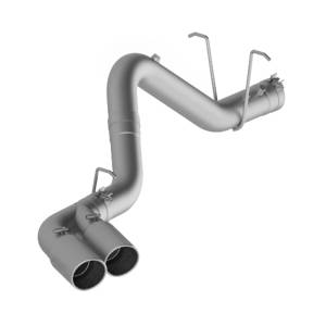 MBRP - MBRP 11-15 Chevy/GMC 2500/3500 4in Filter Back Dual Outlet Single Side Alum Exhaust System - S6033AL - Image 6