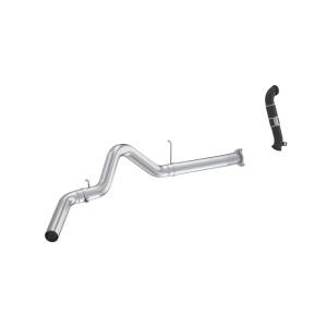 MBRP 07-10 Chevy Silverado / GMC Sierra 2500/3500HD 4in OD CatBack Single Side Exit w/ Downpipe - AL - S6052PLM