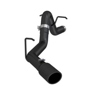 MBRP - MBRP 16-19 Chevy/GMC Colorado/Canyon Duramax 3in Filter Back Single Side Black Coated Exhaust System - S6058BLK - Image 3