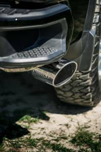 MBRP - MBRP 20-23 Chevrolet Silverado 2500HD 6.6L Armor Plus T409 SS Single Side Exit 5in DPF Back Exhaust - S60610409 - Image 3