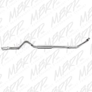 MBRP - MBRP 1994-2002 Dodge 2500/3500 Cummins Turbo Back Single Side (94-97 Hanger HG6100 req.) - S6100304 - Image 2