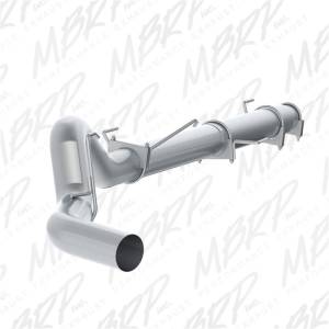 MBRP - MBRP 2500/3500 Cummins 600/610 5in Cat Back Single Side Exit No Muffler AL - S61180PLM - Image 2