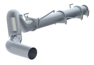 MBRP - MBRP 2500/3500 Cummins 600/610 5in Cat Back Single Side Exit No Muffler AL - S61180PLM - Image 4