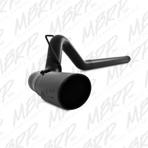 MBRP - MBRP 10-12 Dodge 2500/3500 Cummins 6.7L Filter Back Single Side Black Coated Exhaust System - S6130BLK - Image 3