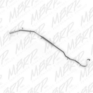 MBRP - MBRP 88-93 Dodge 2500/3500 Cummins 4WD ONLY Turbo Back Single Side Exit T409 Exhaust System - S6150409 - Image 2