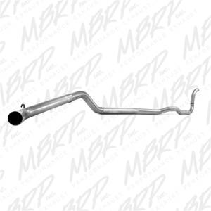 MBRP - MBRP 88-93 Dodge 2500/3500 Cummins 4WD Turbo Back Single Side Exit No Muffler PLM Series Exhaust - S6150PLM - Image 2