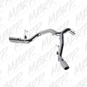 MBRP - MBRP 13-15 Dodge 25/3500 Cummins 6.7L(Excl. CC/SB)4in Filter Back Cool Duals AL(Leaf Spring) - S6168AL - Image 2