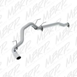 MBRP - MBRP 2014 Dodge Ram 1500 3.0L EcoDiesel 3.5in Filter Back Exhaust Single Side Exit Alum - S6169AL - Image 4