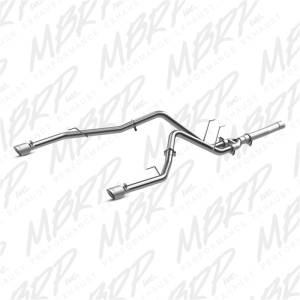 MBRP - MBRP 2014 Dodge Ram 1500 3.0L EcoDiesel 2.5in Filter Back Exhaust Dual Split Rear Exit Alum - S6171AL - Image 4