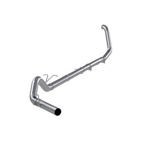 MBRP - MBRP 1999-2003 Ford F-250/350 7.3L 4in Turbo Back Single No Muffler T409 SLM Series Exhaust System - S6200SLM - Image 2