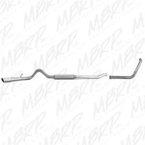 MBRP - MBRP 2003-2007 Ford F-250/350 6.0L EC/CC Turbo Back Single Side (Stock Cat) - S6206AL - Image 2