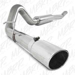 MBRP - MBRP 2003-2007 Ford F-250/350 6.0L EC/CC Cat Back Single Side (Stock Cat) - S6208409 - Image 5