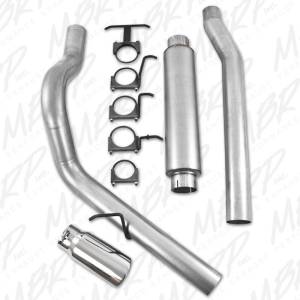 MBRP - MBRP 2003-2007 Ford F-250/350 6.0L EC/CC Cat Back Single Side (Stock Cat) - S6208AL - Image 3