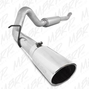 MBRP - MBRP 2003-2007 Ford F-250/350 6.0L EC/CC Cat Back Single Side (Stock Cat) - S6208AL - Image 5