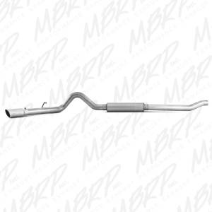 MBRP - MBRP 2003-2007 Ford F-250/350 6.0L EC/CC Cat Back Single Side (Stock Cat) - S6208AL - Image 7