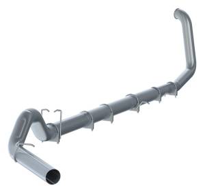 MBRP - MBRP F-250/350 7.3L all models 5in Turbo Back Single Side Exit No Muffler AL - S62220PLM - Image 2
