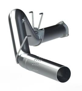 MBRP F-250/350/450 6.7 L 5in Filter Back Single Side Exit No Muffler AL - S62530PLM