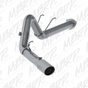 MBRP - MBRP 17-19 Ford F250/350/450 6.7L 4in Aluminized Filter Back Single Tip Exhaust System - S6289AL - Image 2