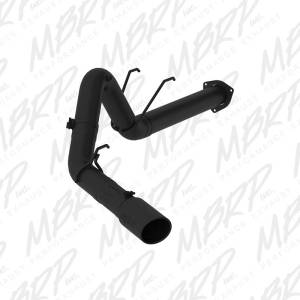 MBRP - MBRP 17-19 Ford F-250/350/450 6.7L 4in Filter Back Single Tip Black Coated Exhaust - S6289BLK - Image 2