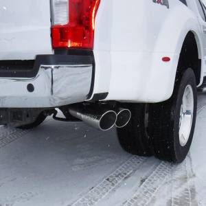 MBRP - MBRP 17-19 Ford F-250/350/450 6.7L 4in Filter Back Single Side Dual Exit T409 Exhaust System - S6290409 - Image 4