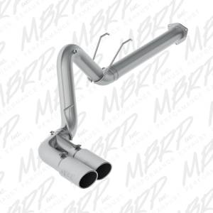 MBRP - MBRP 17-19 Ford F250/350/450 6.4 L Filter Back Single Side Dual Exit Exhaust System - S6290AL - Image 2