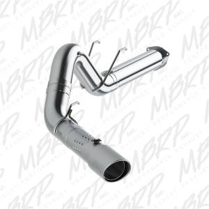 MBRP - MBRP 17-19 Ford F250/350/450 6.7L Ex. Reg Cab 5in Filter Back Single Tip Aluminized Exhaust System - S62930AL - Image 2