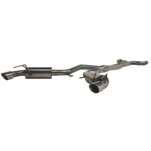 MBRP - MBRP 2010 Chev Camaro V8 6.2L 6 Speed Dual Cat Back Round Tips (11 Conv. MUST purchase mbrpAD1710) - S7018409 - Image 4