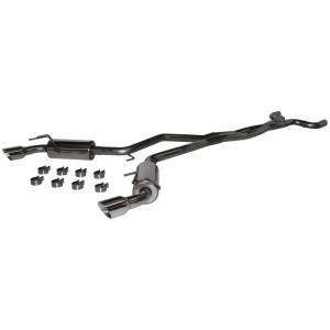 MBRP - MBRP 2010 Chev Camaro V6 3.6L Dual Cat Back Round Tips (11 Conv. MUST purchase mbrpAD1710) - S7020409 - Image 2