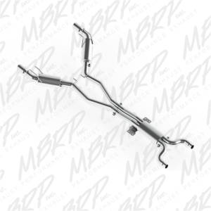 MBRP - MBRP 2010 Chev Camaro V8 6.2L Automatic (L99) 3 Dual Cat Back Round Tips T409 - S7024409 - Image 2