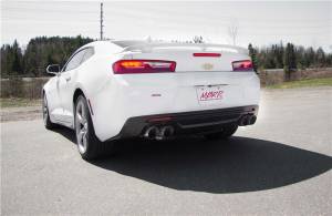 MBRP - MBRP 2016 Chevy Camaro V8 6.2L 6spd 3in Alum Race Dual Cat Back w/ 4.5in Quad Dual Wall Tips - S7033AL - Image 4