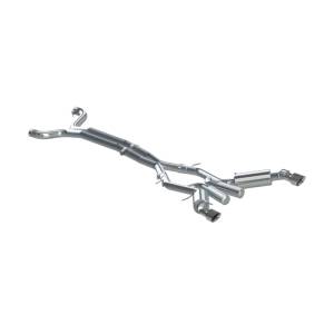 MBRP - MBRP 16-19 Chevrolet Camaro SS 6 Speed 3in Dual Cat Back w/ 4.5in OD Tips - 409 (Non NPP Models) - S7035409 - Image 2
