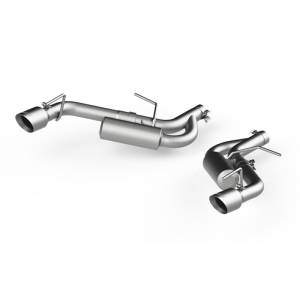 MBRP - MBRP 16-19 Chevrolet Camaro 2.5in Aluminum Non NPP Axle Back Exhaust System - 4in Dual Wall Tips - S7038AL - Image 2