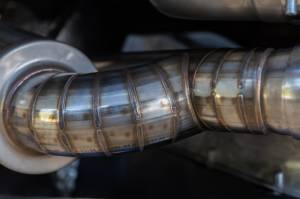 MBRP - MBRP 20-24 Chevrolet Corvette C8 3in Active Cat Back Quad Split Rear Exit Exhaust w/ AFM Sims - S70413CF - Image 4