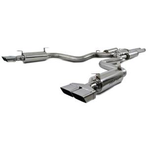 MBRP 08-11 Dodge Challenger SRT8 6.1L Hemi T304 Cat Back Dual Split Rear - S7110304